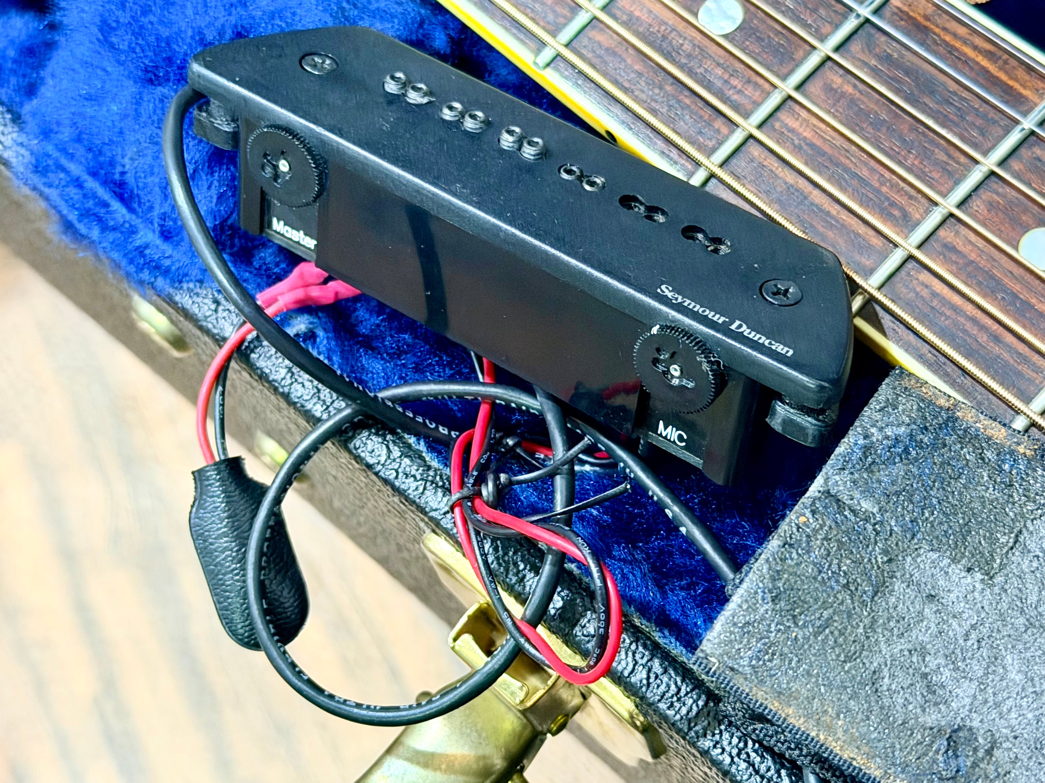 ⭐2011⭐ Gibson J-45 Custom Acoustic Guitar~ Rosewood~ Seymour Duncan SA-6 Pickup!