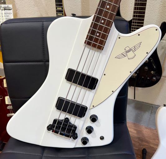 🔥RARE WHITE🔥 Epiphone Thunderbird T-Bird Bass~ Made In Korea~ 2007 Model!