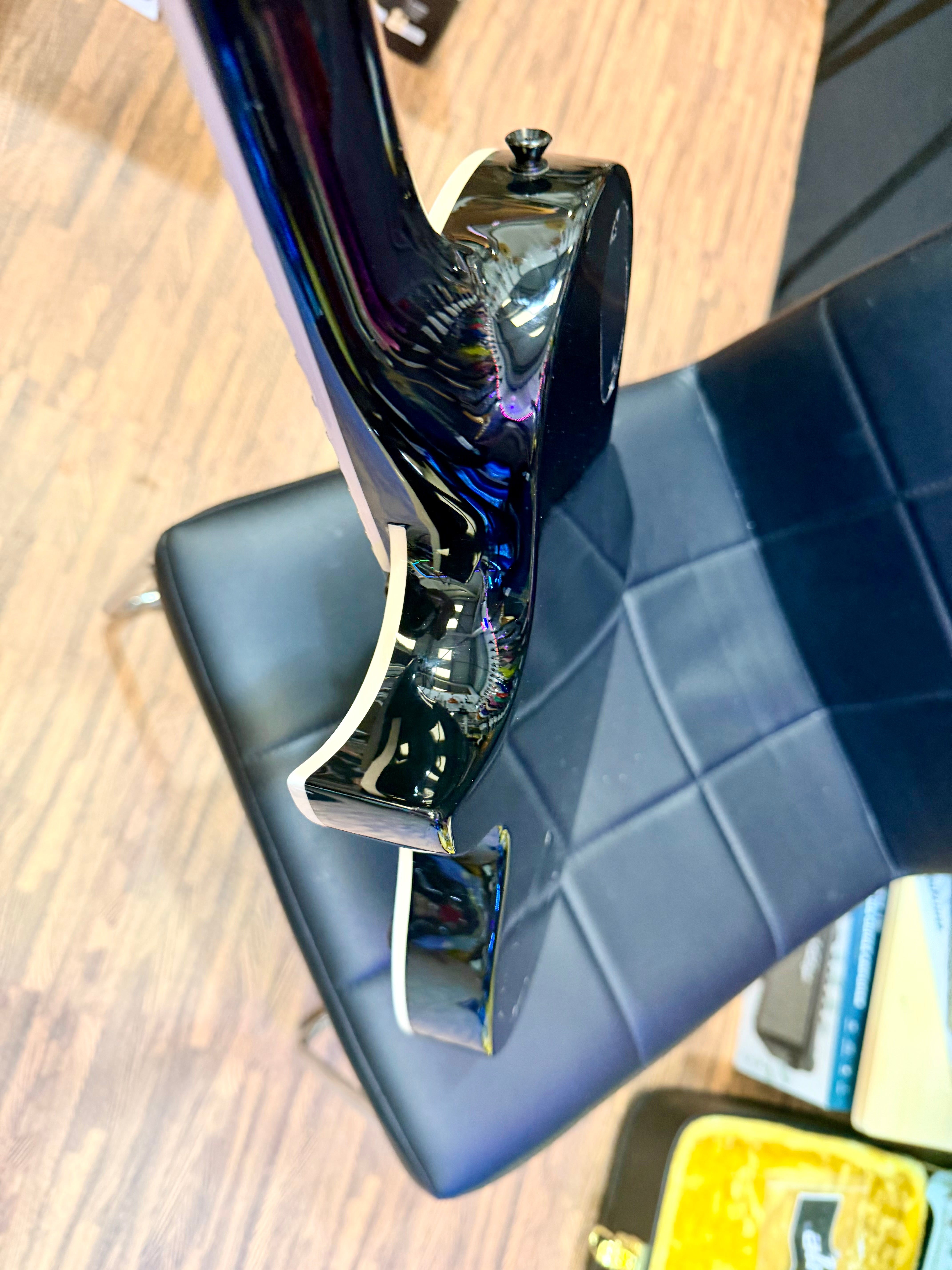 🔥2021🔥 Jackson Pro Series Marty Friedman MF-1 Purple Cracked Mirror Signature!