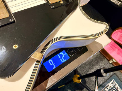 ✨2013✨ Burny SRLC-55 Les Paul Custom~ Alpine White~ Japanese Domestic Import!