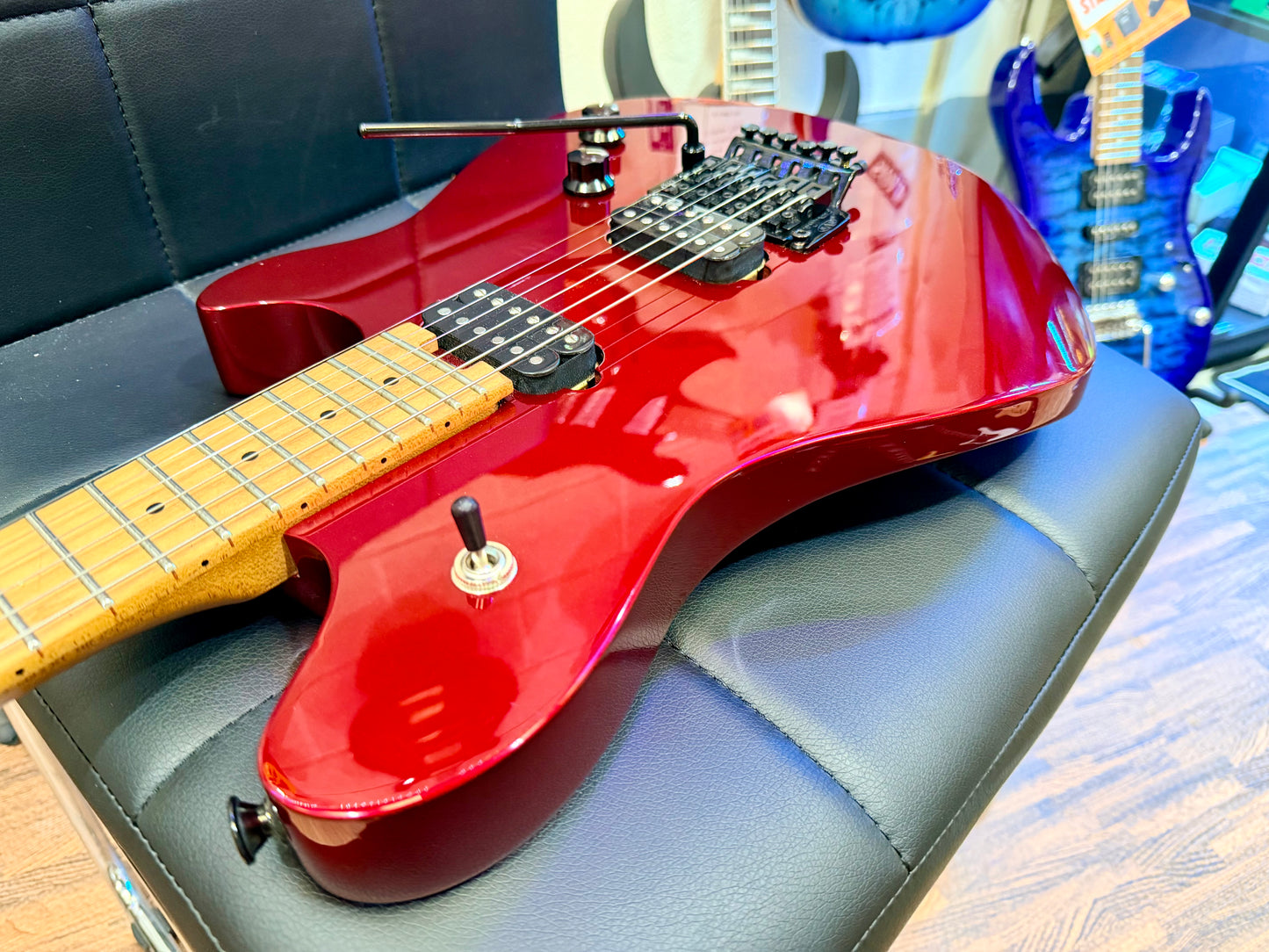 🔥2021🔥 EVH Wolfgang Standard Baked~ Stryker Red~ Floyd Rose~ Eddie Van Halen