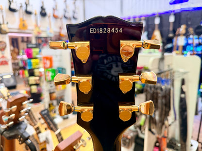 🔥2018🔥 Edwards E-LP-105CD Les Paul Custom Ebony~ Made In Japan ‘ESP’ MIJ + Bag