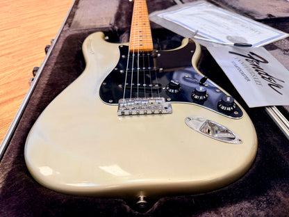 ✨1979✨ Fender 25th Anniversary American Stratocaster~ Porsche Silver + Case/COA