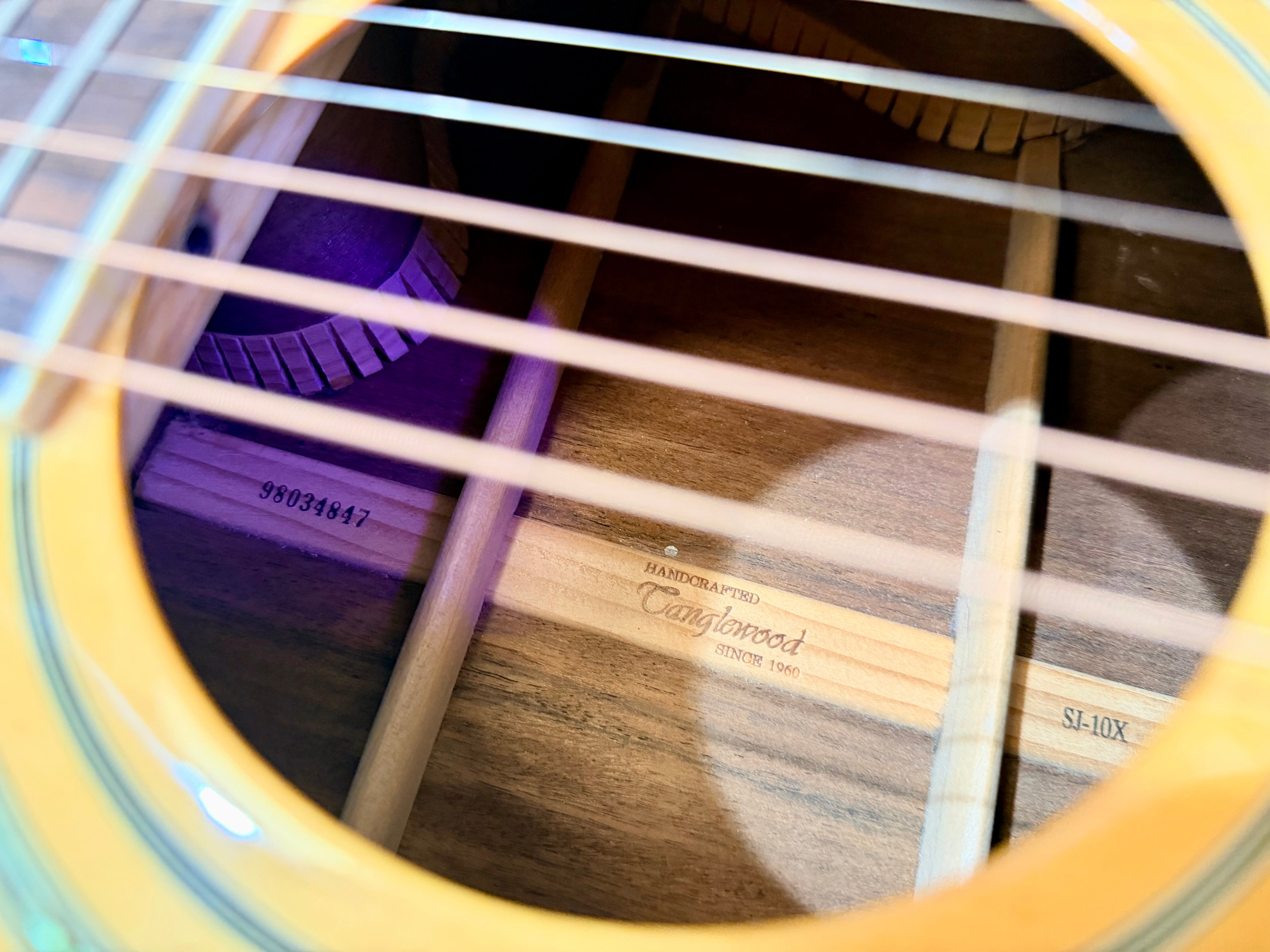 ✨1998 KOREA✨ Tanglewood SJ-10X Electro Acoustic Guitar~ Jumbo Dreadnought~RARE