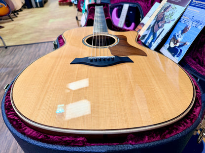 ✨2015✨ Taylor 814ce Grand Auditorium Electro Acoustic Guitar~ USA Natural + OHSC