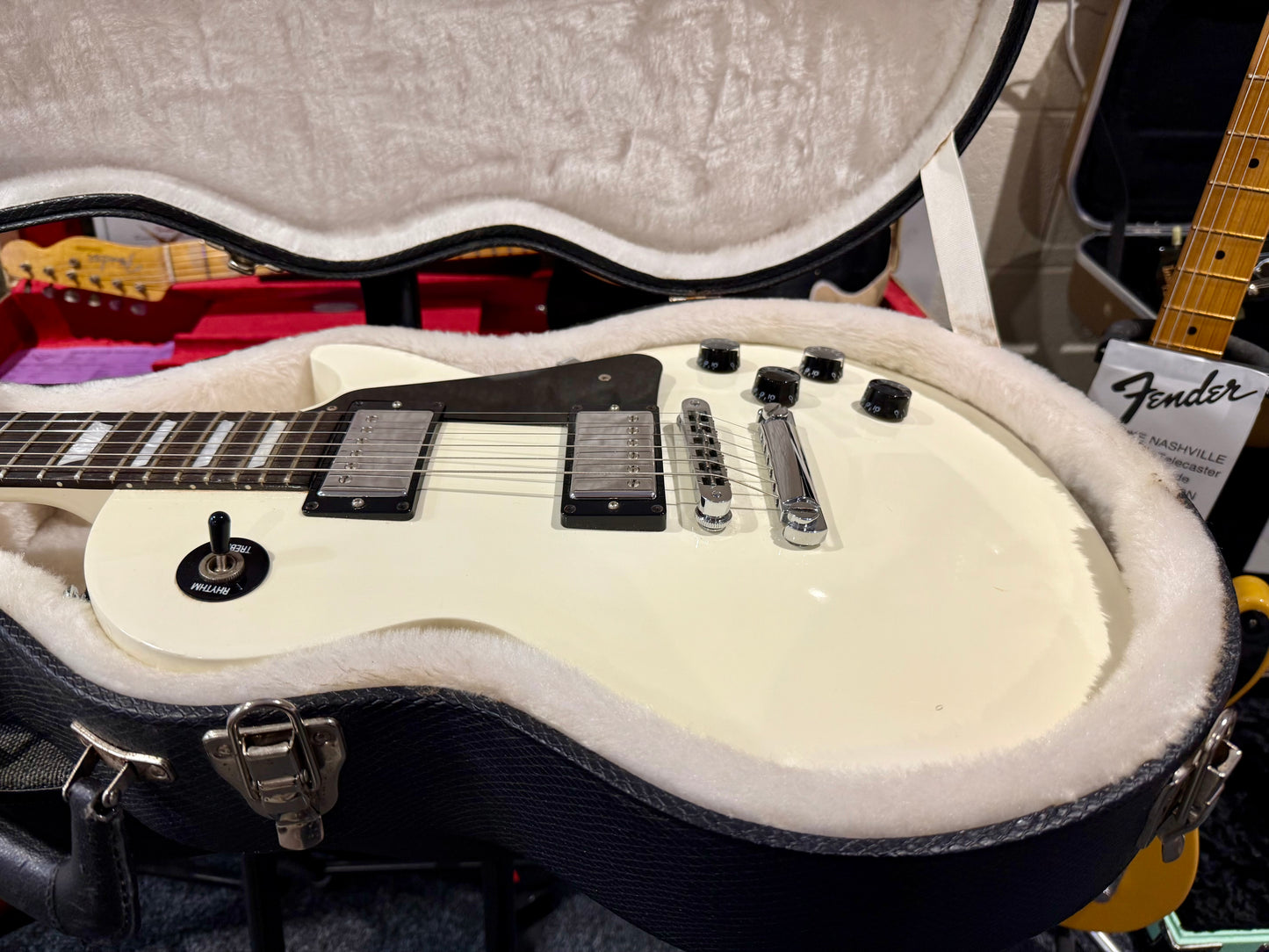 🌟2010🌟 Gibson Les Paul Studio~ Alpine White & Chrome~Ebony Fretboard~Hard Case