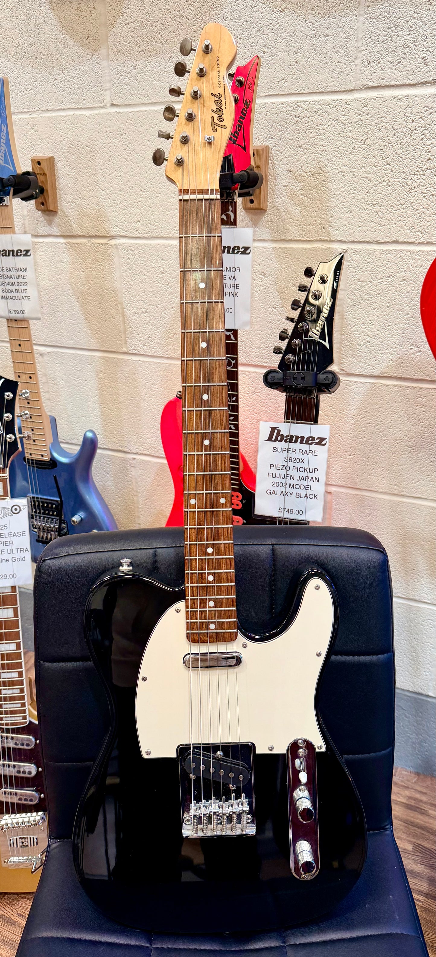 🎸RARE🎸 Tokai Goldstar Sound Telecaster Electric Guitar, Gloss Black!