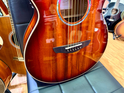 Faith Blood Moon Venus FVBMB All-Solid Trembesi Electro-Acoustic Guitar + Case