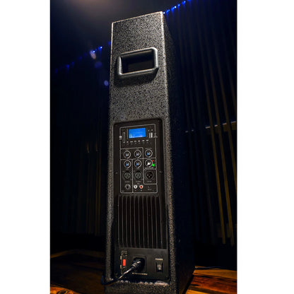 PowerWerks Active PA Column 120W Bluetooth Speaker Busker Band PA Solo Disco DJ