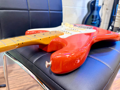 🌟2013🌟 Fender Classic Series 50s Stratocaster~ Fiesta Red~ Mexican MIM Strat!