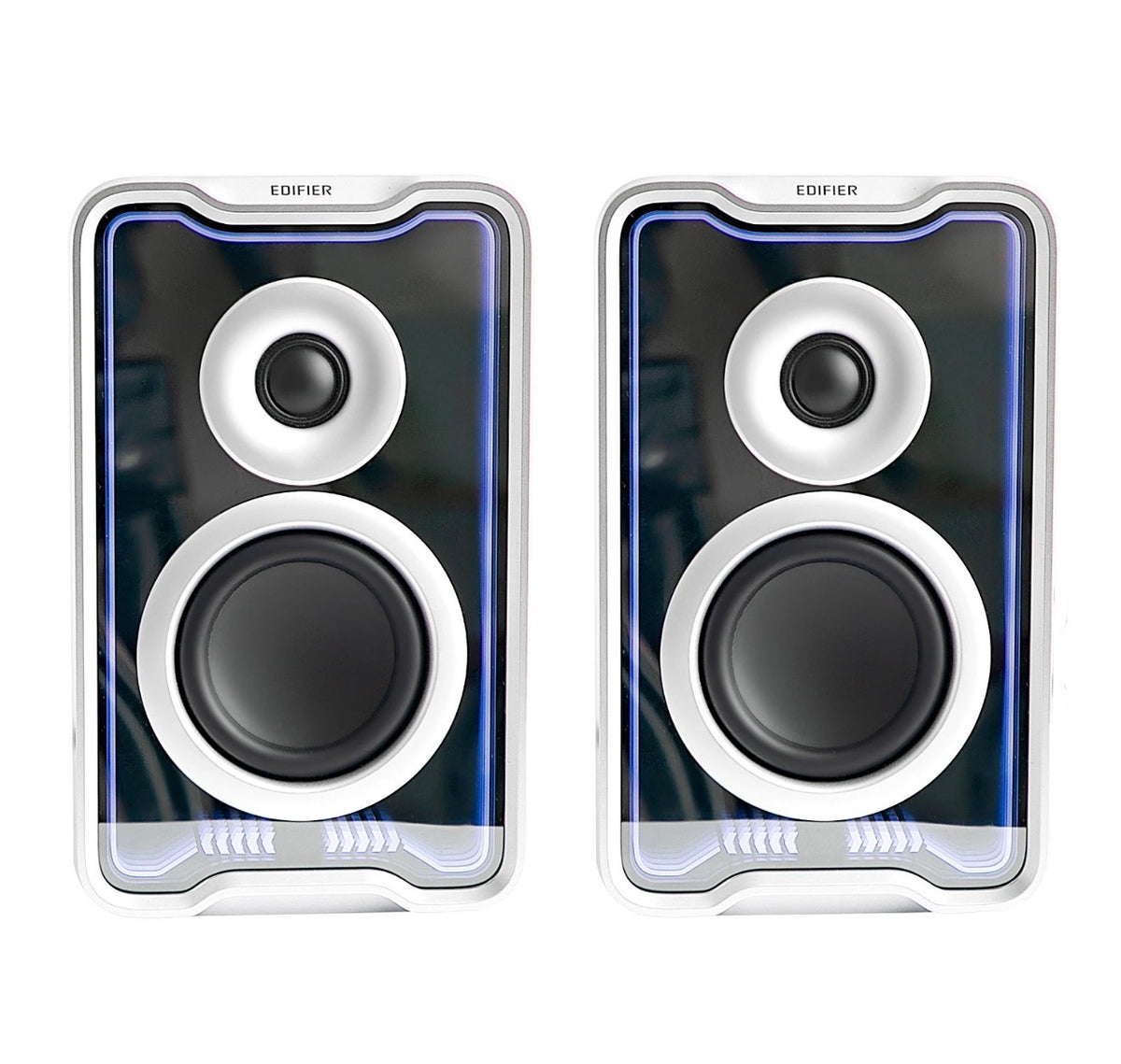 Edifier QR30 Active Bluetooth Bookshelf Gaming 2.0 Speaker Set - White