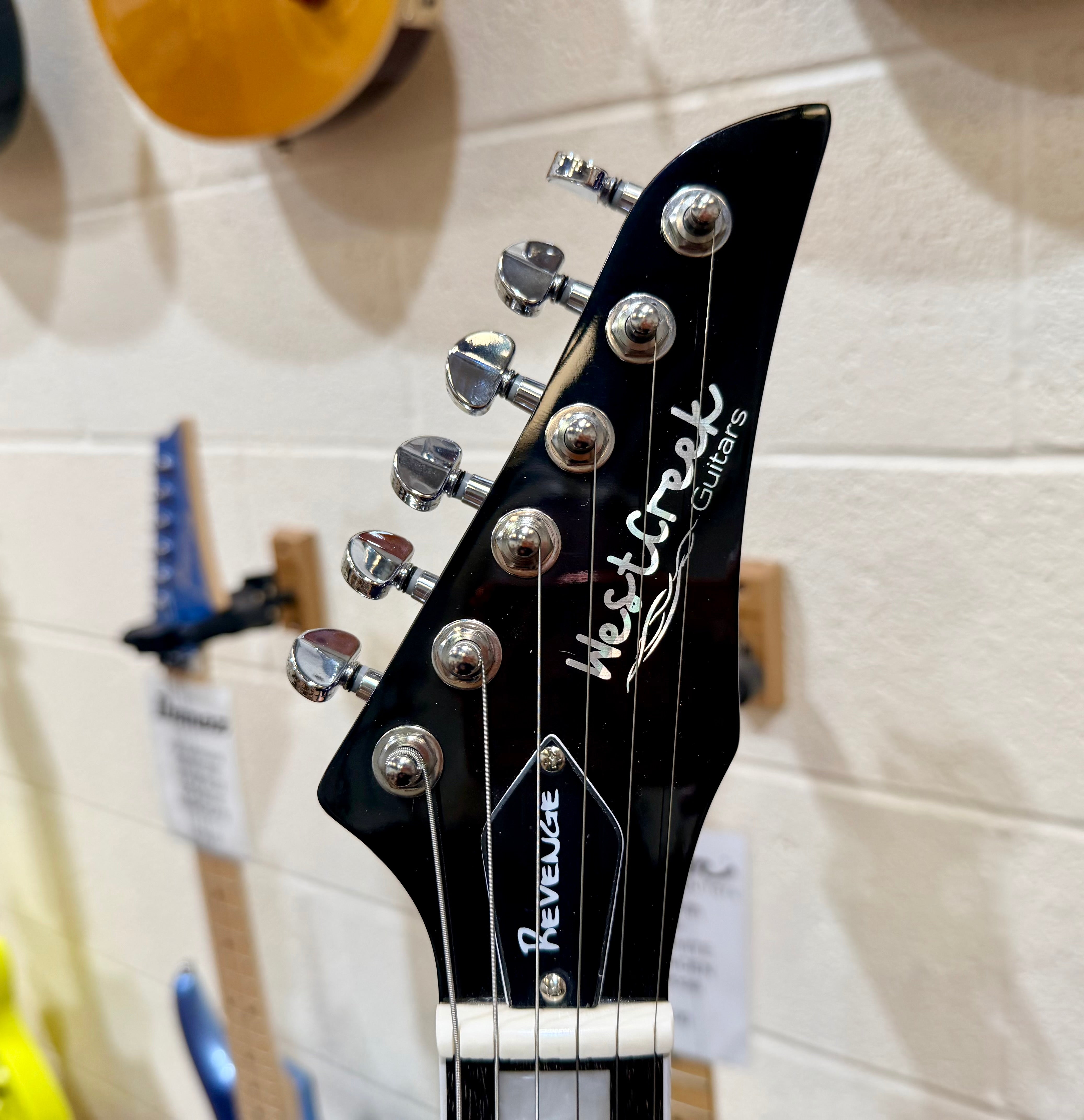 🔥2024🔥 Westcreek Destroyer Electric Guitar~ Explorer Body Shape~ Purple Burst!