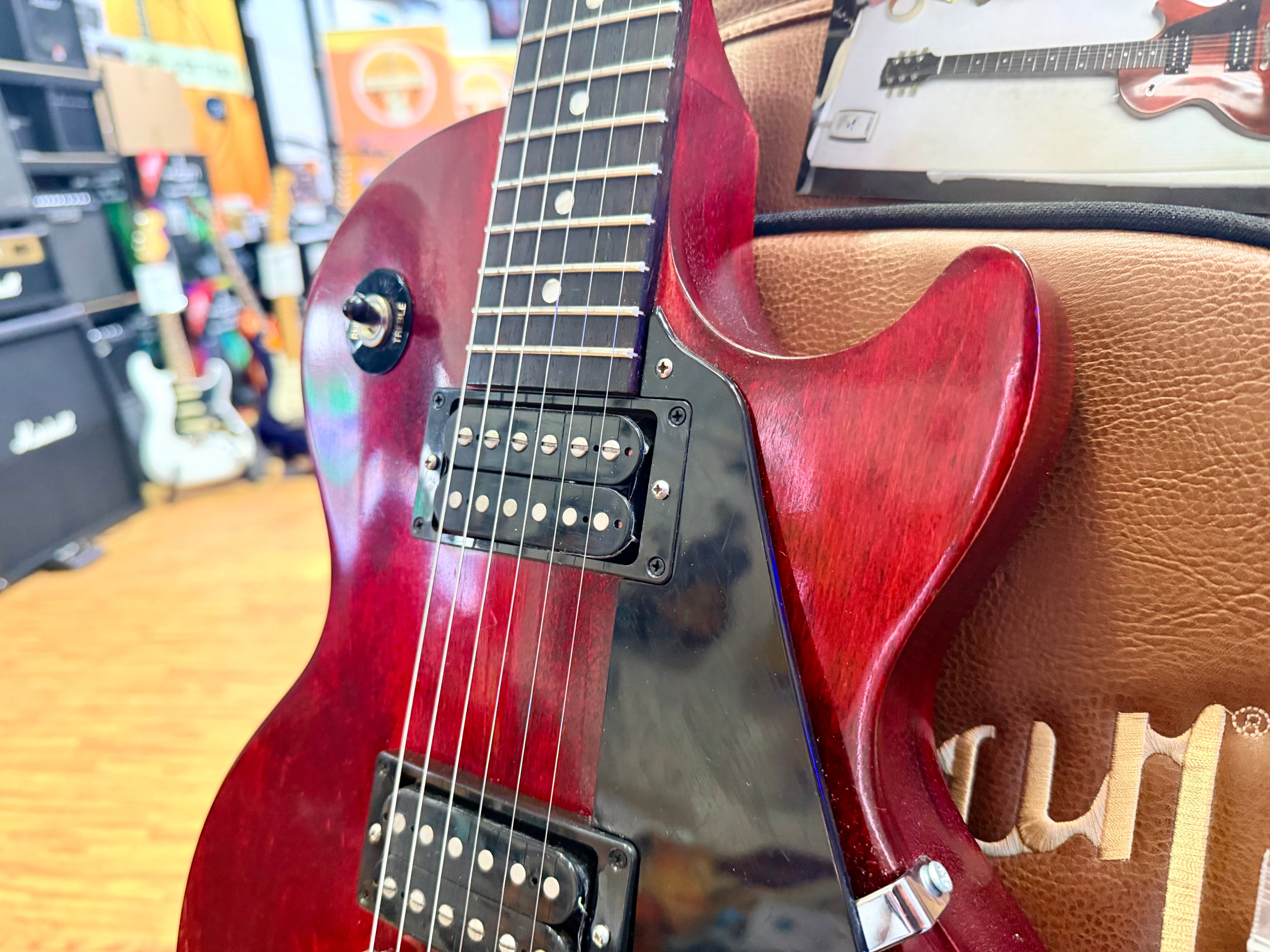🍒 2018 🍒 Gibson Les Paul Faded Worn Cherry USA Electric Guitar~ Gig Bag/Docs!