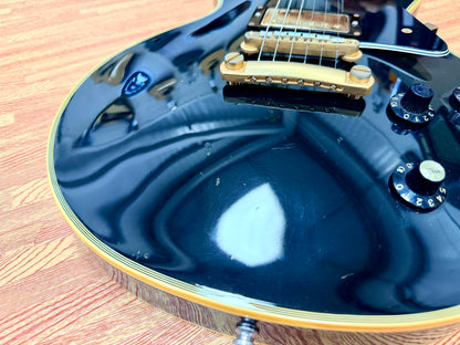 🇯🇵 1992 Greco EGC-480 Mint Collection Les Paul Custom~ MIJ Japan Ebony 🇯🇵