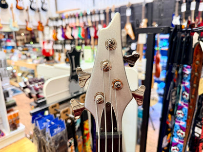 🔥RARE🔥 2001 Ibanez Ergodyne EDA900 Bass~ Korea~ Silver Flat Luthite~ Piezo!