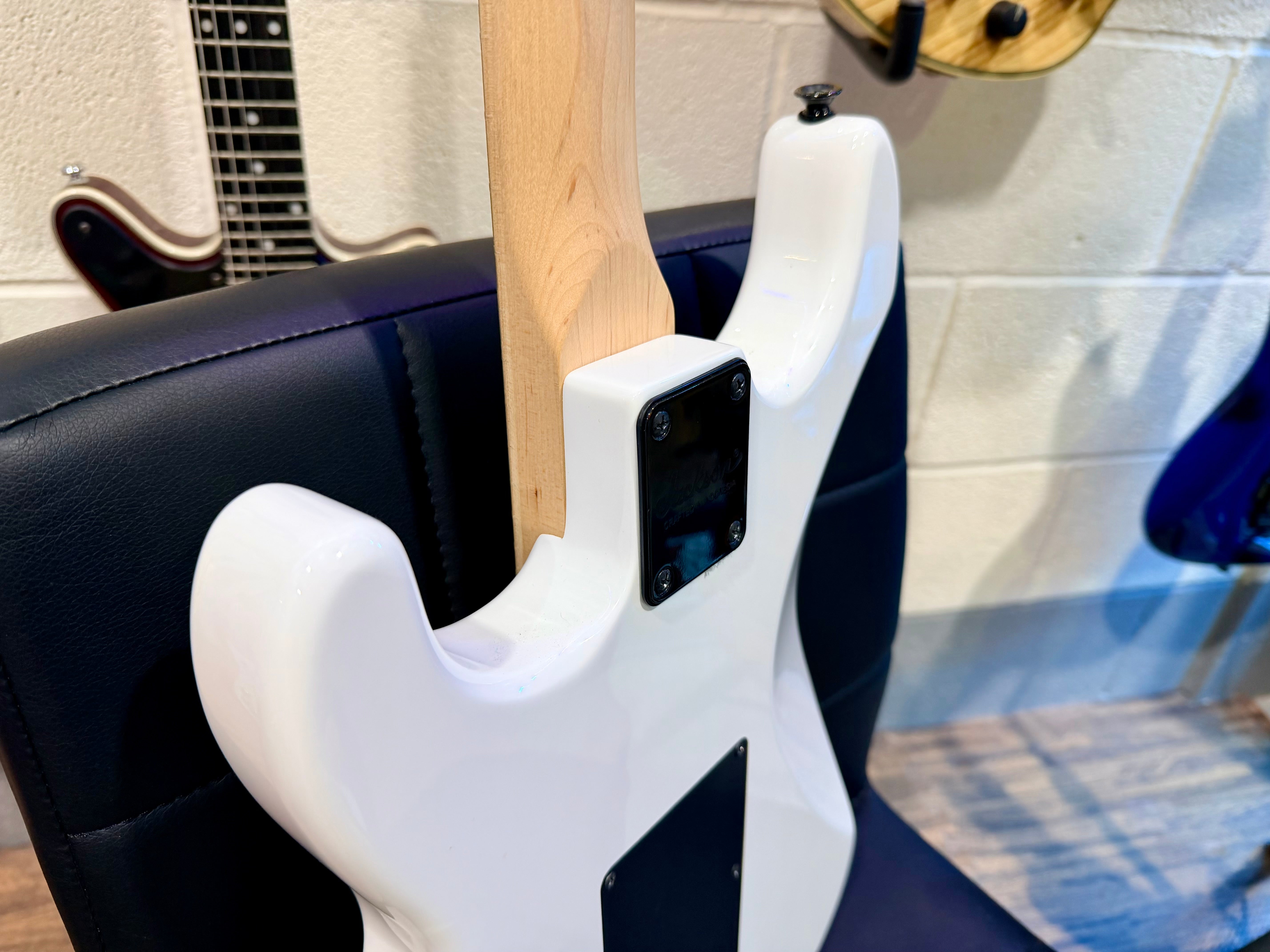 🔥2022🔥 Jackson Adrian Smith SDXM~ Maple~ Snow White~ Iron Maiden Signature!