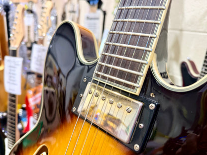 ☀️2008☀️ Epiphone Sheraton ii VS~ Vintage Sunburst~ Hollow-body~ Hard Case!