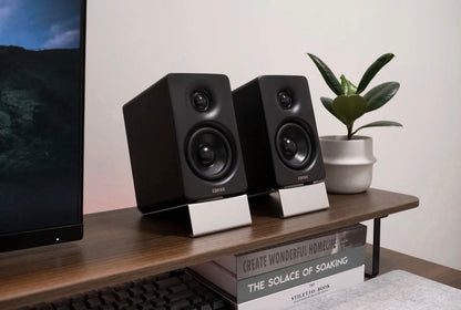 Edifier M60 Hi-Res Black Active Bookshelf BT Studio Speakers/Monitors with Stands