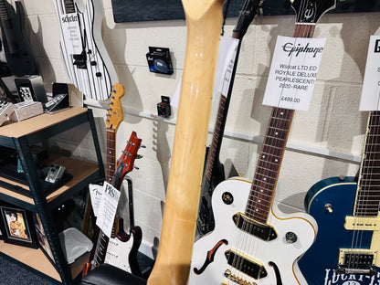 🌟BRAND NEW MODEL🌟 Vintage REVO ELEKTRA ~ Natural Silk Electro-Acoustic Guitar!