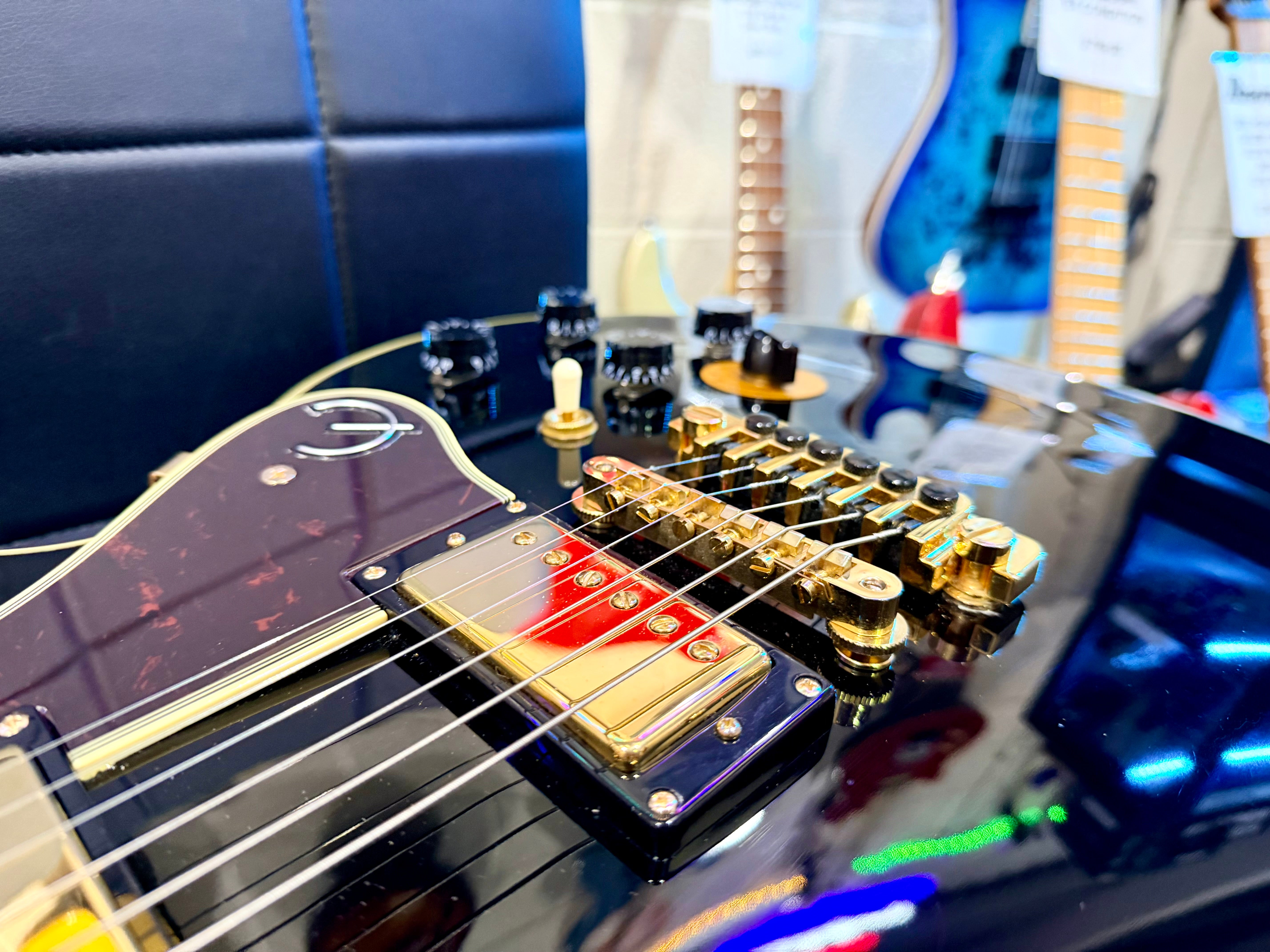 🔥MINT🔥 Epiphone B.B. King Lucille Guitar~ 2016~ Ebony Black~ Semi-Hollowbody!