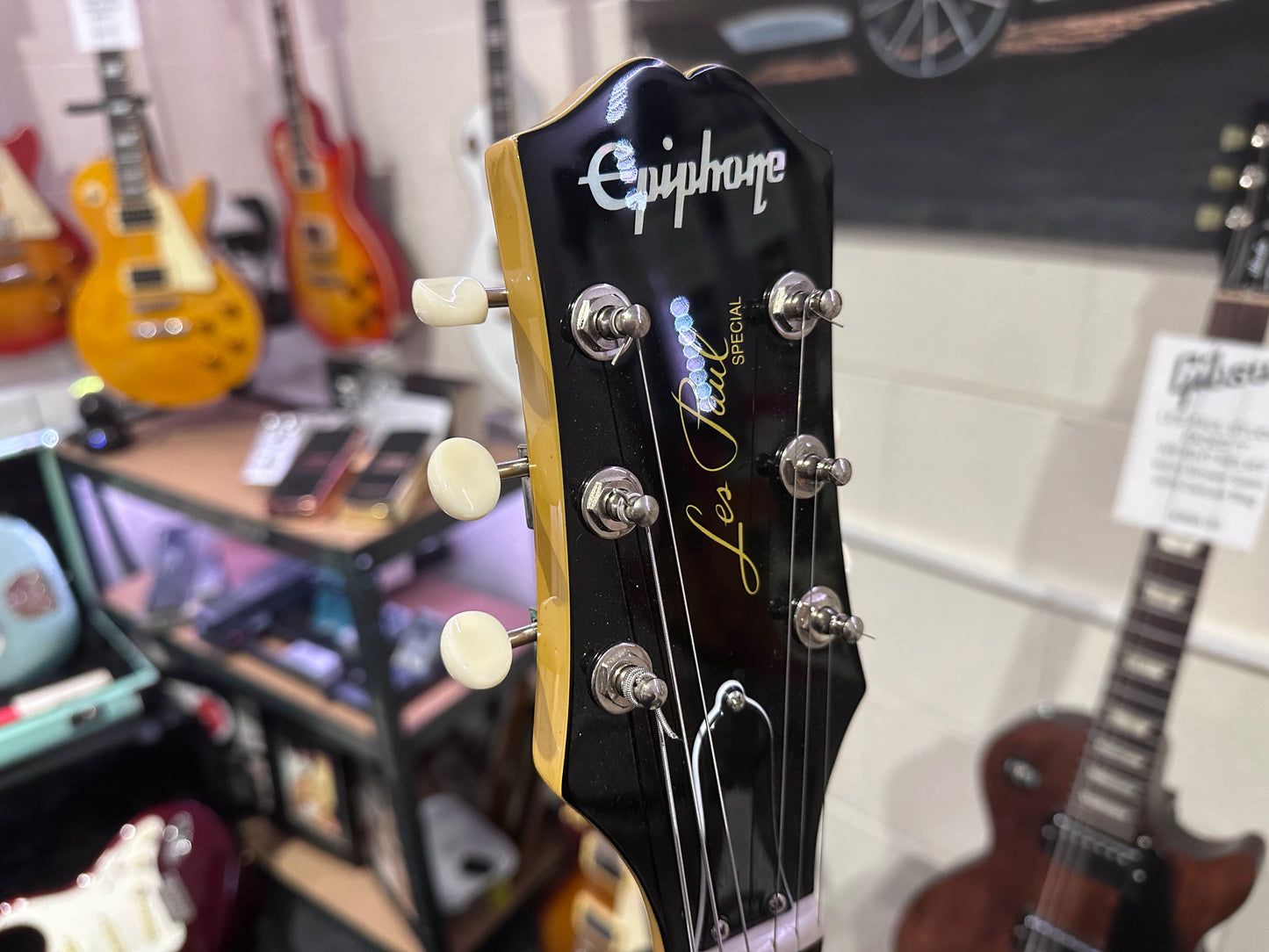 🌟2020🌟 Epiphone Les Paul Special Inspired By Gibson~ TV Yellow P90~ IMMACULATE