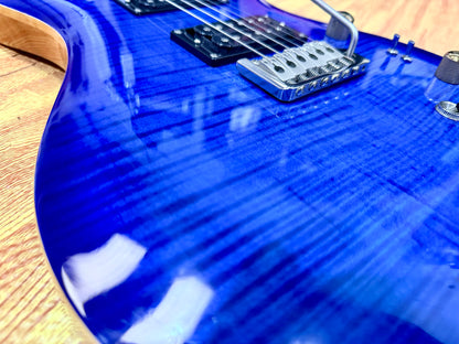 ✨ PRS 35th Anniversary SE Custom 24-08 Electric Guitar in Faded Blue Burst ✨