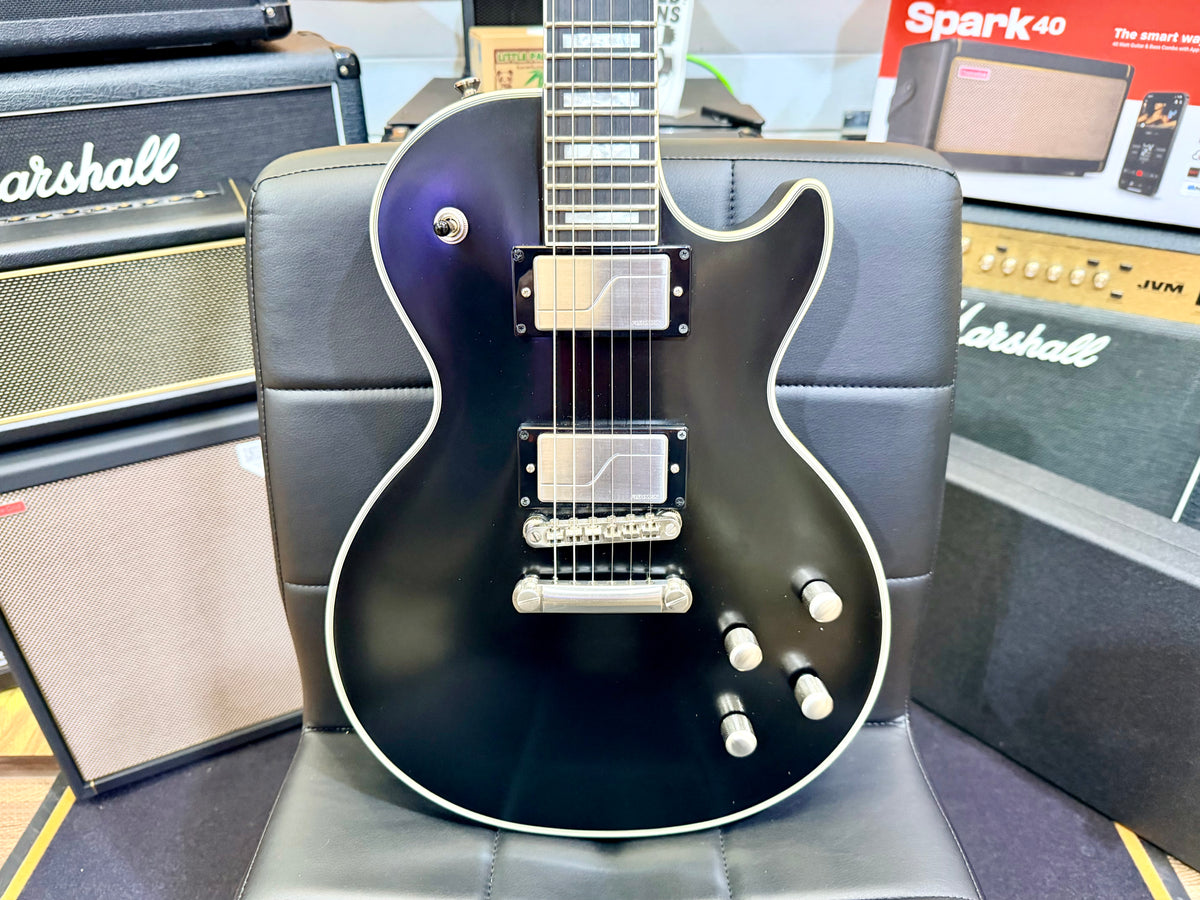 🔥2020🔥 Epiphone Les Paul Prophecy~ Aged Jet Black Metallic~ Fishman Pups~Ebony