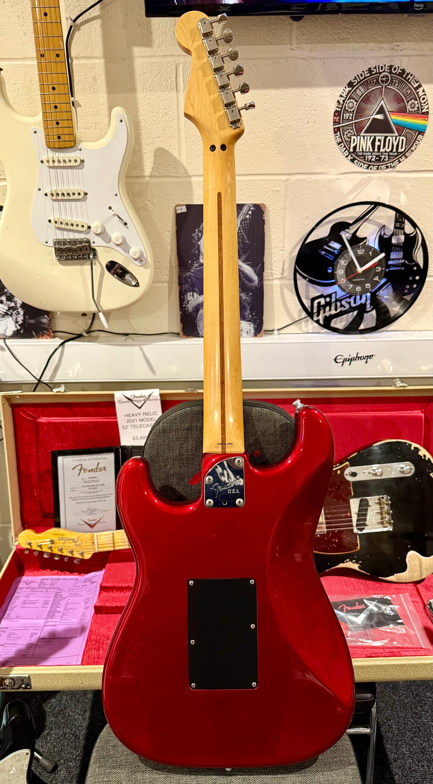 🔥1991 JAPAN🔥 Fender HRR 60’s Stratocaster~ Hot Rod Reissue~Floyd Rose~Dimarzio
