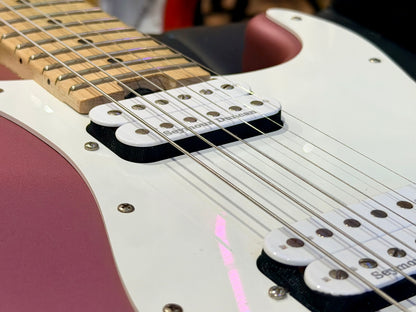 🔥2019🔥 Charvel So Cal Pro Mod Style 1~ HH FR~ Burgundy Mist~ Upgraded Titanium