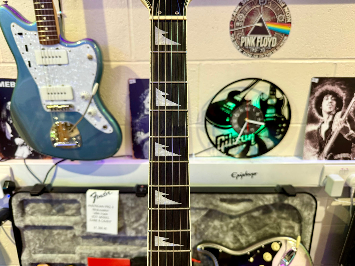 🔥MINT🔥 2023 East Coast GV320 Super Strat Electric Guitar~ Black Ice Burst!