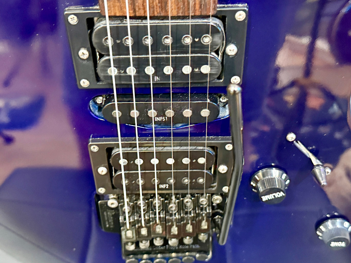 🔥1994 KOREA🔥 Ibanez RG470 JB Superstrat~ Jewel Blue~ Rosewood & Locking Trem!