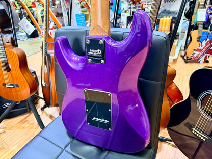 Jet Guitars JS-300~ Metallic Plum~ Rosewood Fingerboard~ Roasted Maple Neck