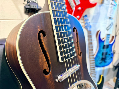 🥃 WHISKEY BURST 🥃 Ortega RRG30E-WB Resonator Guitar~ Electro-Acoustic~ NEW!