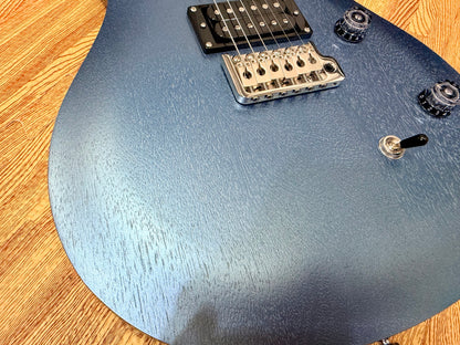 🔥EX-DEMO🔥 PRS SE CE24 Standard Satin Ice Blue Metallic + PRS Gig Bag!