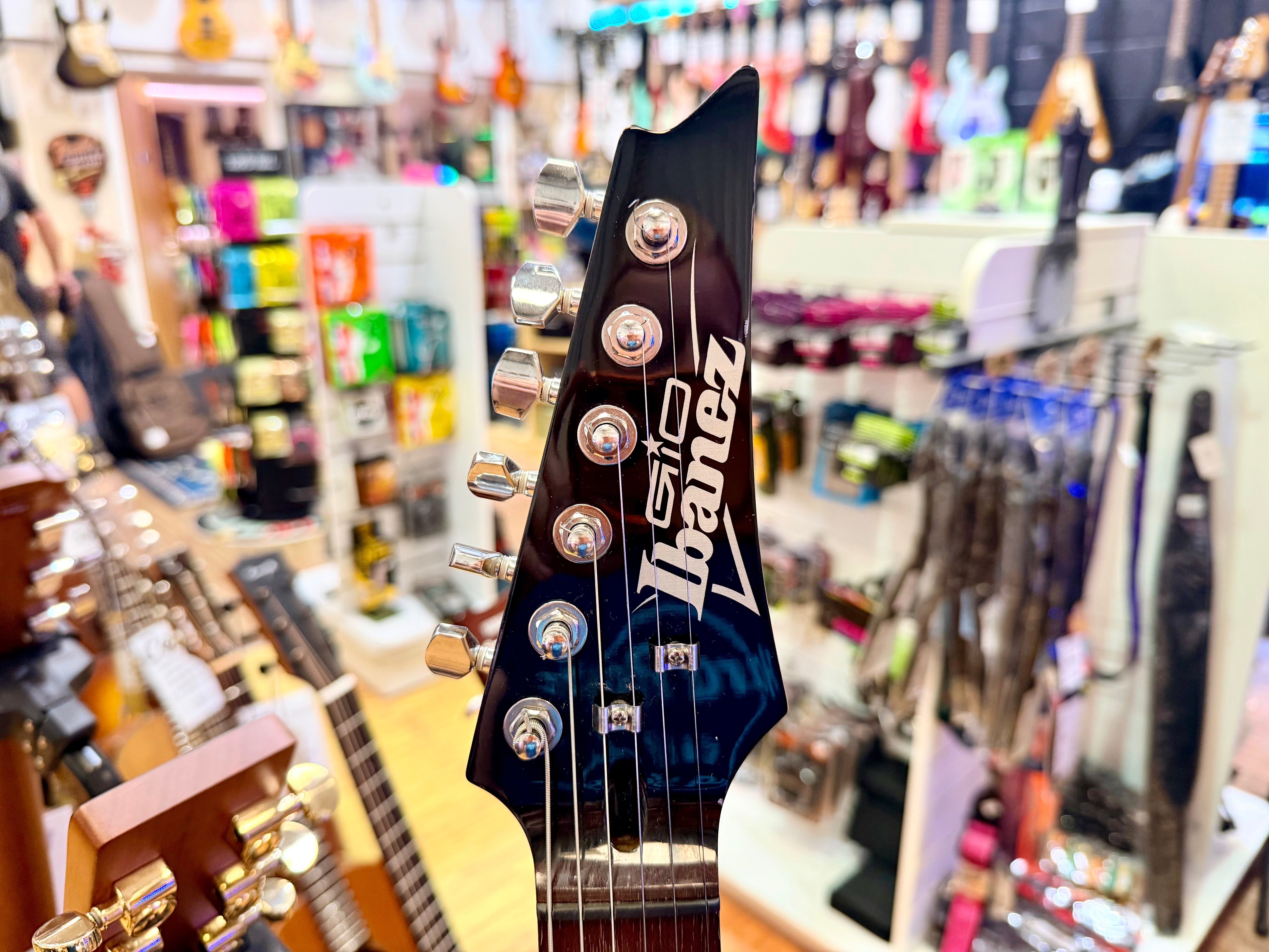 🔥 Ibanez GRX70QA-TKS Transparent Black Burst~ Electric Guitar~2021 Model 🔥