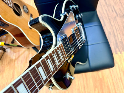 🔥2005🔥 Burny RLC-55JS John Sykes Les Paul Custom Signature Black~ Japan Import