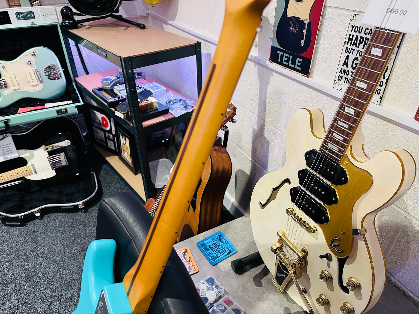 🌟 Fender Squier 40th Anniversary Stratocaster Vintage Edition Seafoam Green 🌟