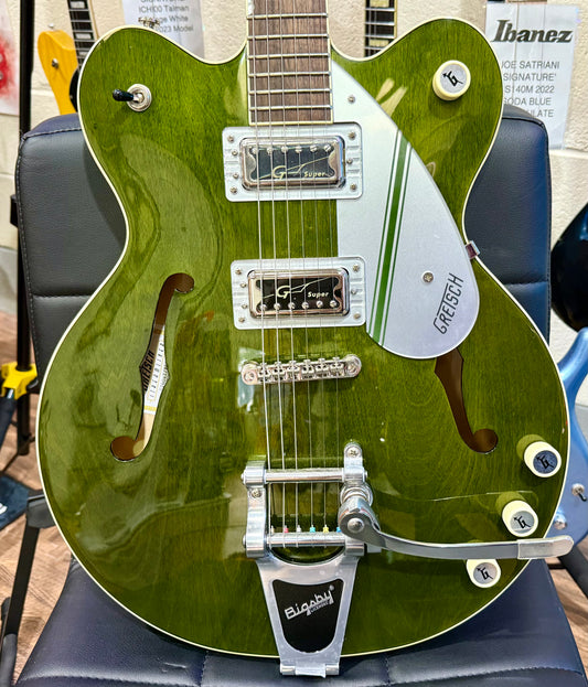 🔥LTD EDITION🔥 Gretsch G2604T Streamliner Rally II Green Stain W/Bigsby~ Center Block~ MINT