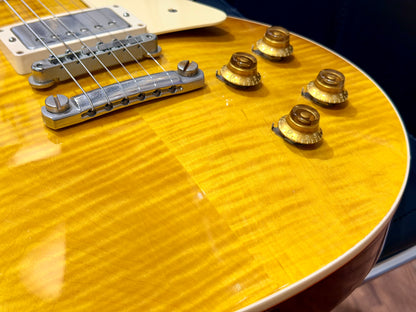 🔥2018🔥 Gibson 1959 Les Paul Custom Shop R9 VOS~ Historic Reissue~ Honey Burst!