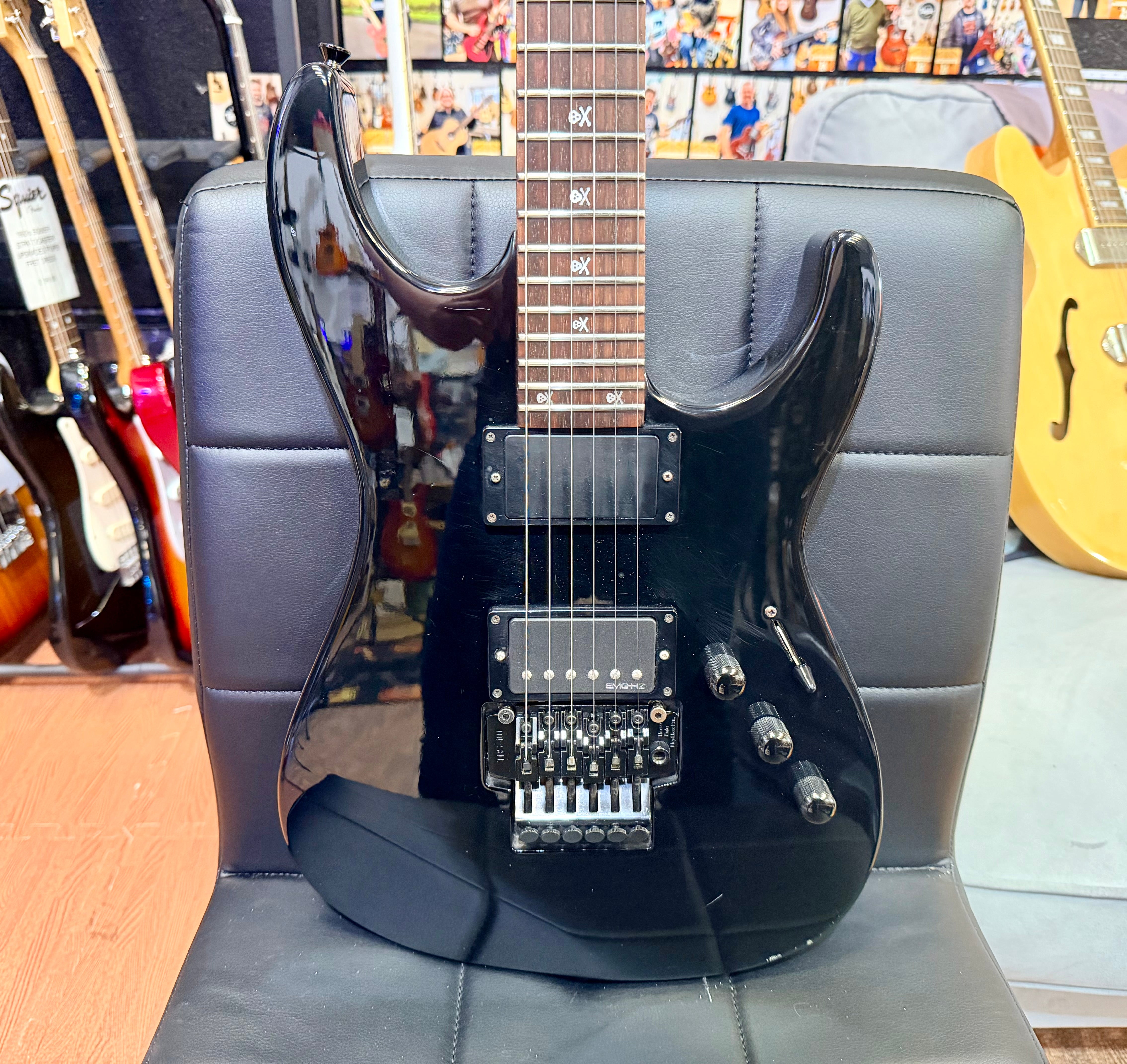 🇯🇵 1990’s 🇯🇵 Edwards By ESP MR-85~ MIJ Kirk Hammett~ Floyd Rose/EMG~ Japan!