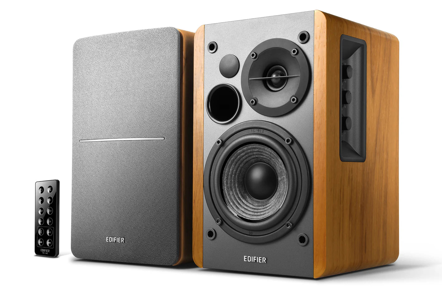 Edifier R1280DB Active Bluetooth Bookshelf 2.0 Speaker Set - Brown - CM-R1280DB/MAPLE