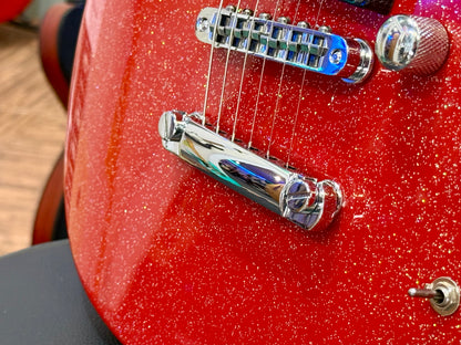 🔥NEW RELEASE🔥 Manson Meta Series Matt Bellamy MBM-2H Sustainiac~ Red Sparkle!