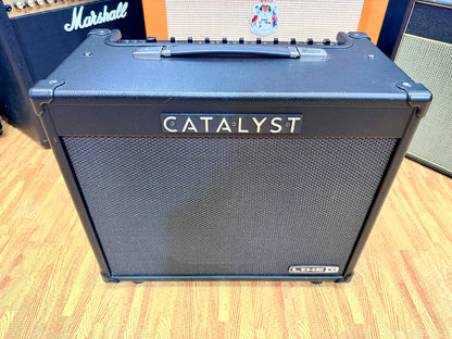 🎸MINT Line 6 Catalyst 60 60W 1x12 Guitar Amplifier Combo Amp + LFS2 Footswitch 🎸