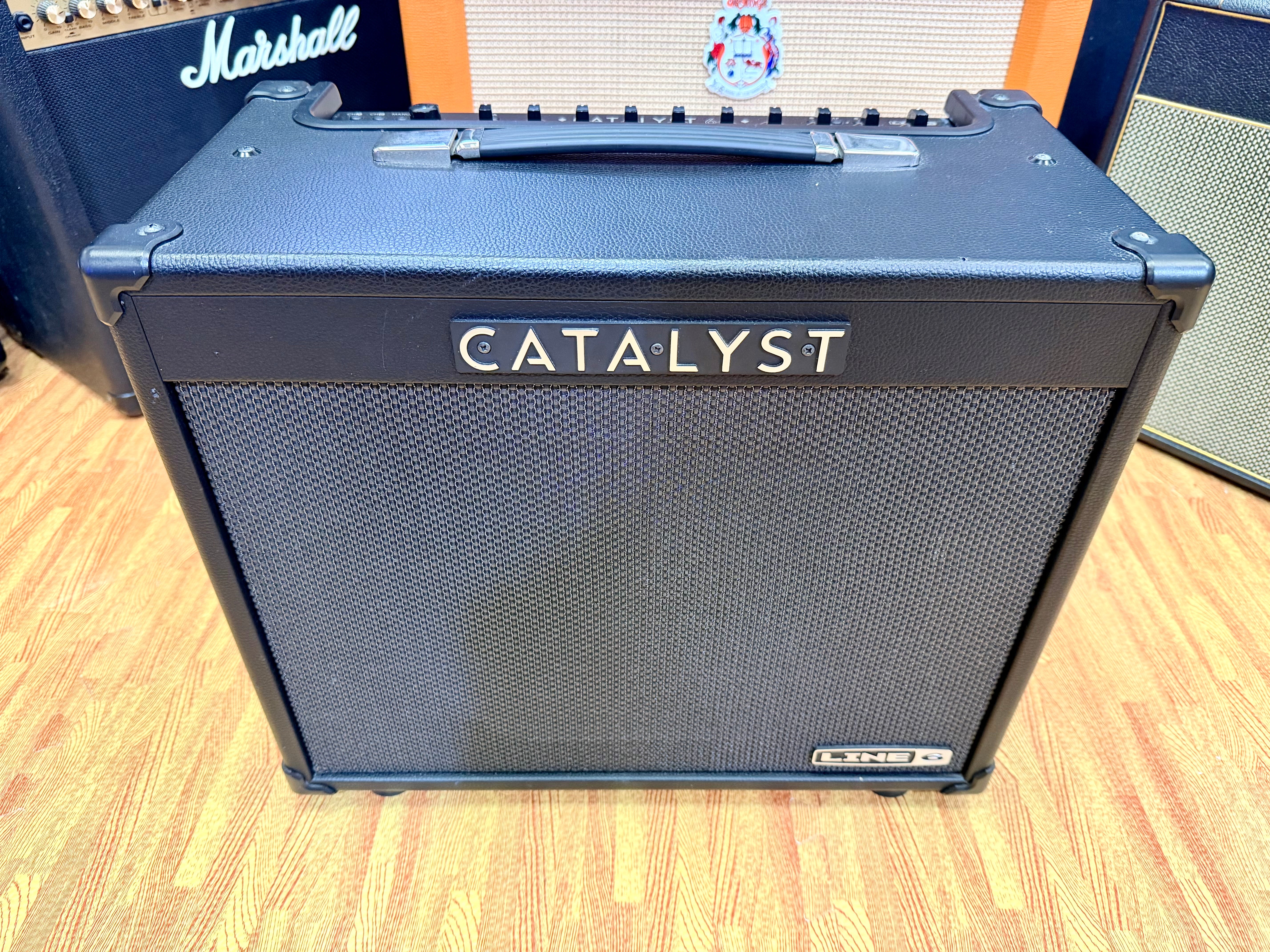 🎸MINT Line 6 Catalyst 60 60W 1x12 Guitar Amplifier Combo Amp + LFS2 Footswitch 🎸