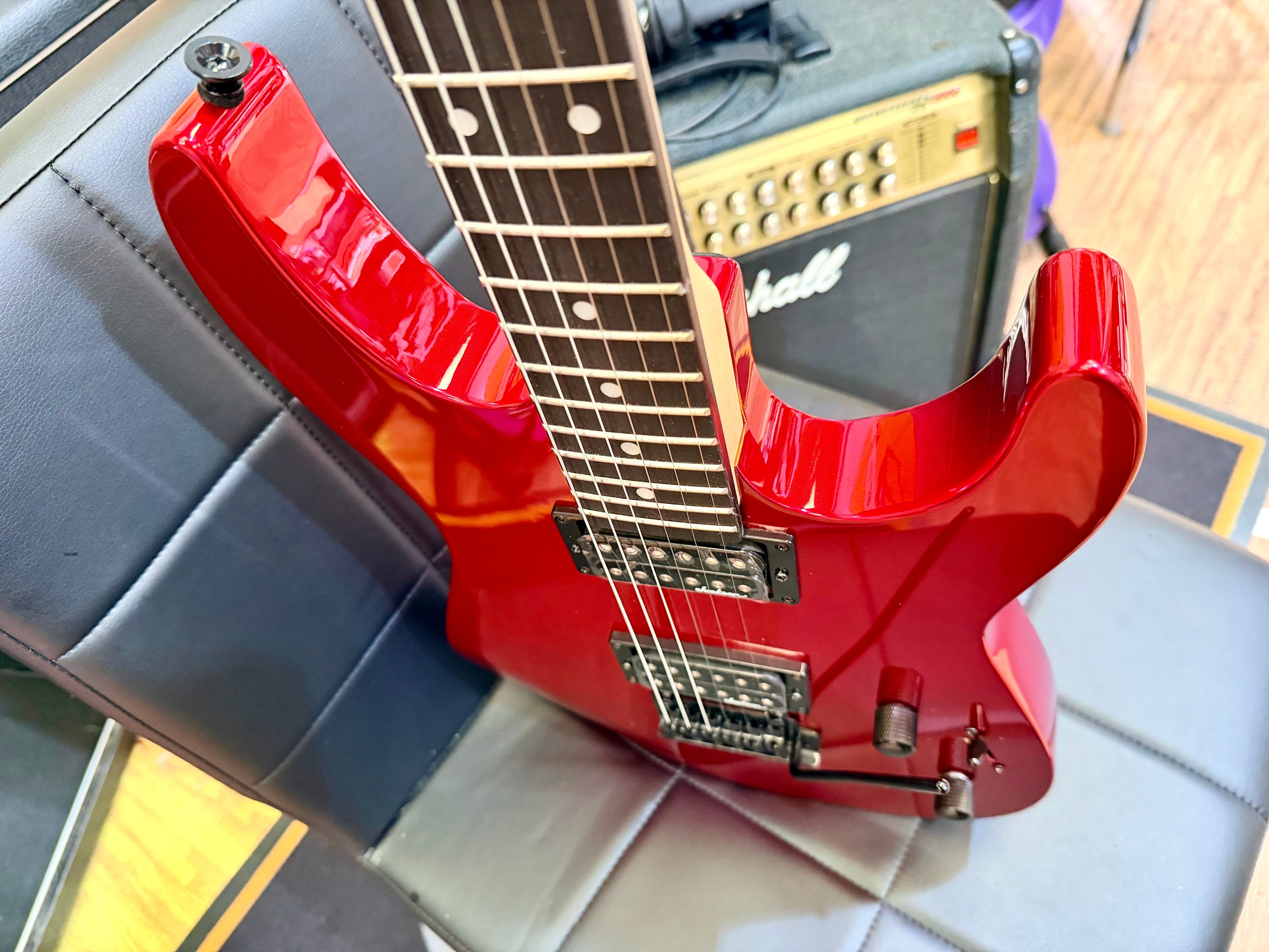 🔥NEW🔥 Jackson JS11 Dinky Metallic Red HH~ Electric Guitar Open Box!