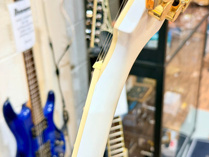 🌟2001 KOREA🌟 Epiphone Les Paul Custom~ Alpine White~ Seymour Duncan + Case!