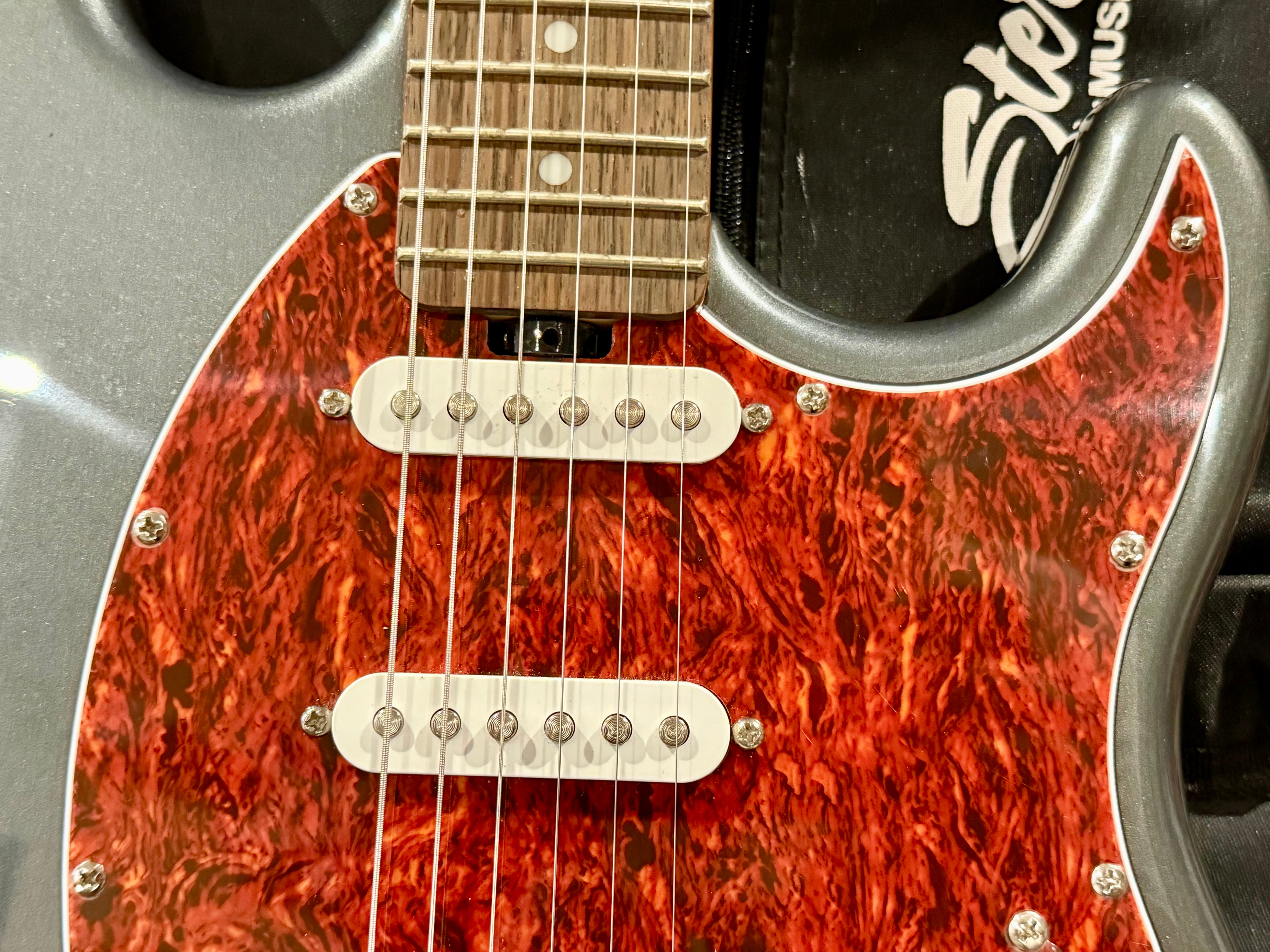 🌟MINT🌟 Sterling by Music Man SUB CT30 Cutlass SSS~ Charcoal Frost + Gig Bag!