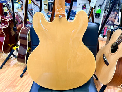 ⚡️2016⚡️ Epiphone Casino Natural Hollowbody P90 Electric Guitar~ Dogear Pickups!