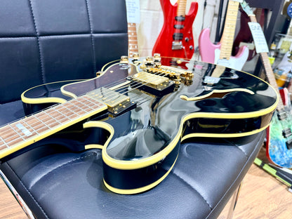 🌟MINT 2021🌟 Epiphone Sheraton II Pro Hollowbody~ Ebony Black + Hard Case!