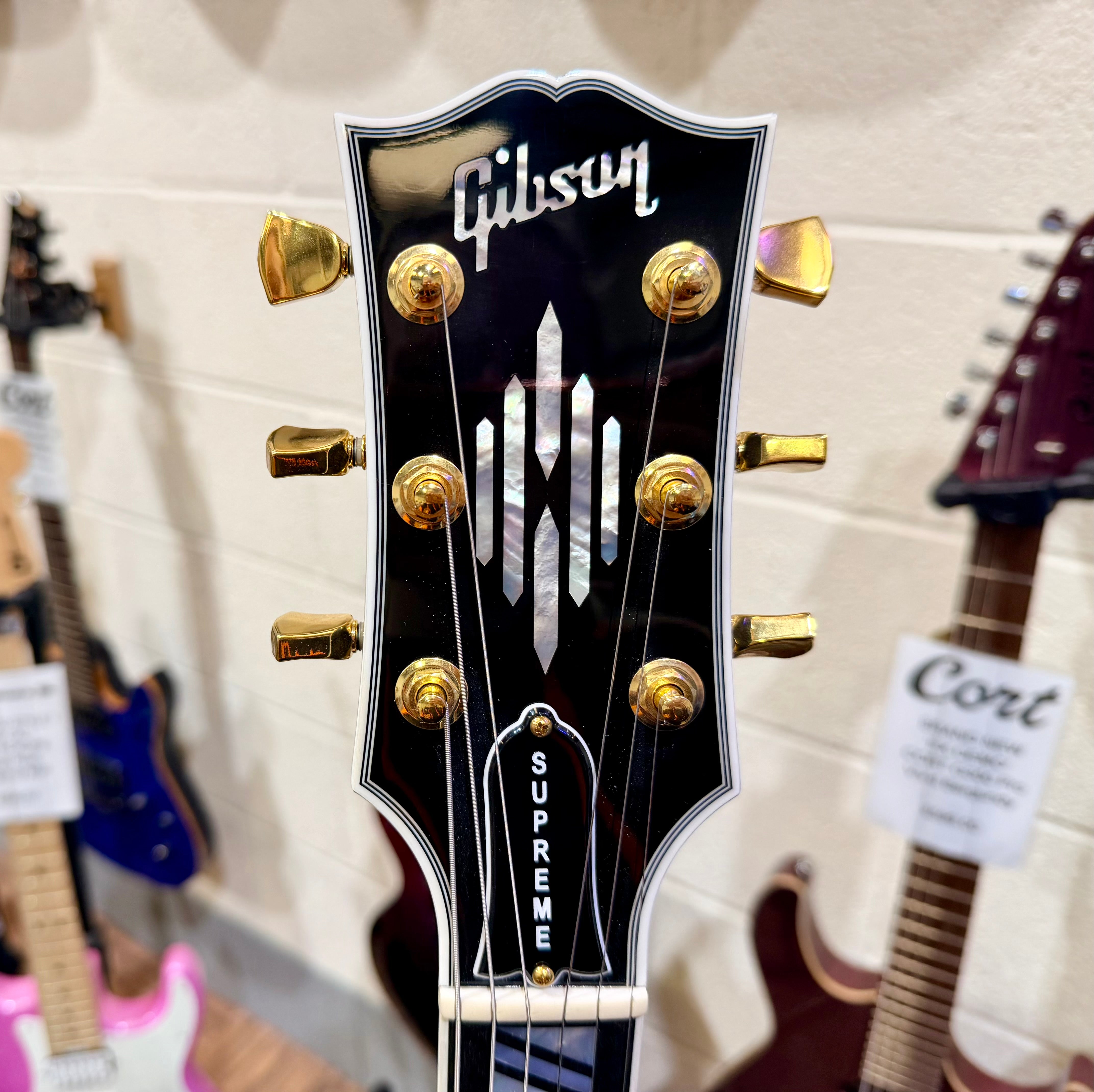 🔥MINT🔥 Gibson SG Supreme In Fireburst~ AAA Figured Top~ Gold Hardware 2023 USA!